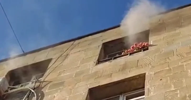 Yanğında 30 nəfər təxliyyə edildi 3 nəfər xilas olunub