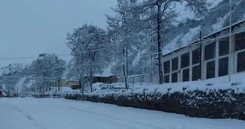 Bu rayona yarım metrə qədər qar yağdı