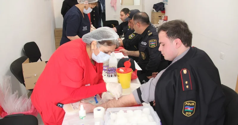 Daşkəsəndə növbəti qanvermə aksiyası keçirilib FOTOLAR