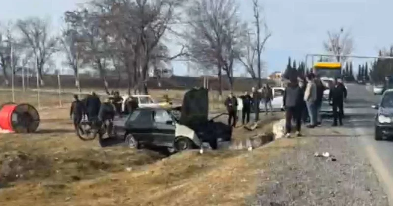 Səhhətində problem olan sürücü qəza törətdi Ölən və yaralanan var VİDEO