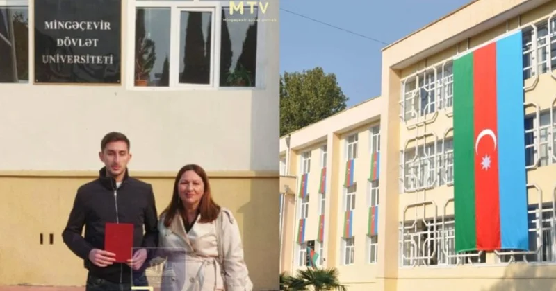 Azərbaycanda ana ilə oğulun rəğbət doğuran uğur hekayəsi FOTO