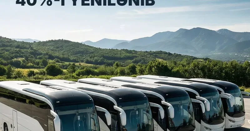 Обновлена почти половина автобусного парка Баку регионы ЦИФРЫ и ФАКТЫ