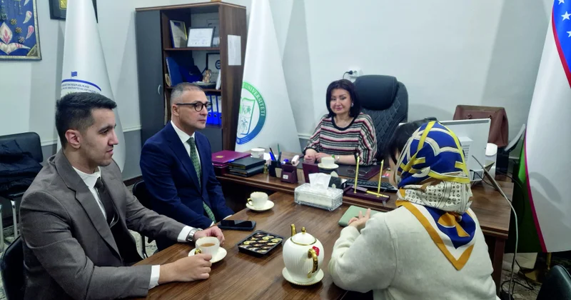 В Кокандском госуниверситете состоялся обмен мнениями по вопросам изучения и преподавания азербайджанского языка