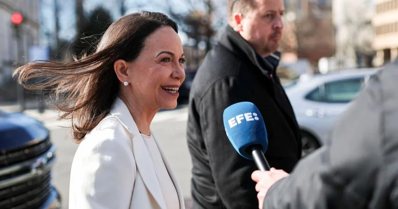 Лидер оппозиции Венесуэлы отдала Трампу свою Нобелевскую премию мира