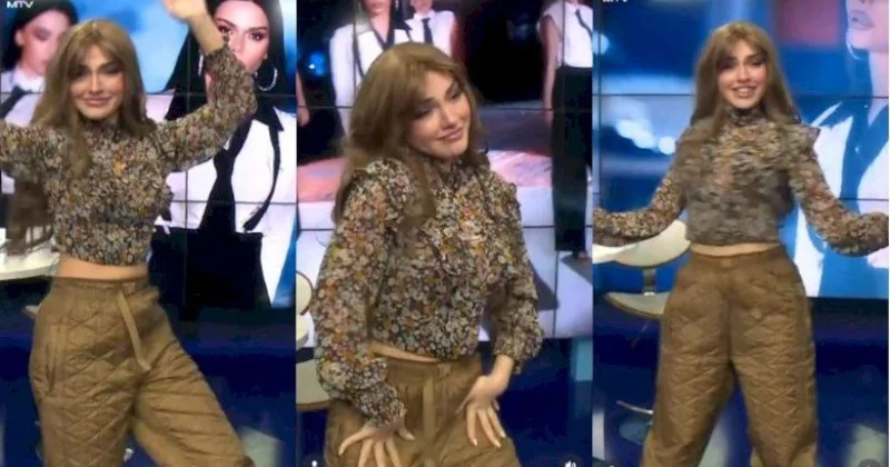 Aparıcının rəqsi tənqid olundu VİDEO