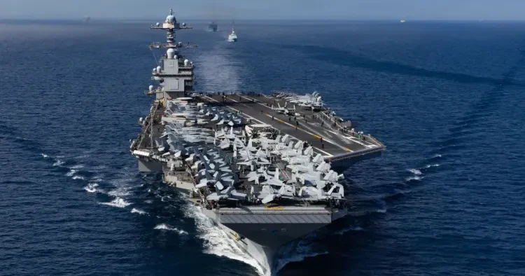 ABŞ nin aviadaşıyıcı zərbə qruplaşması İran sahillərinə yaxınlaşır AÇIQLAMA