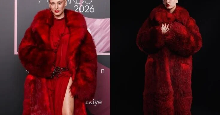 Serenay Sarıkayanın 425 minlik kürkü