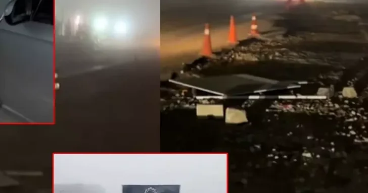 Строительство коллектора в Локбатане стало причиной дорожного инцидента?