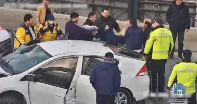 Körpüdə ağır qəza baş verdi YPX təcili müdaxilə etdi VİDEO