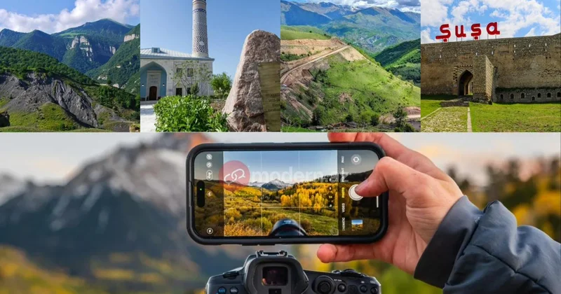 Kəlbəcərdən başlayan vizual yol: Azad bölgələr kadrlarda