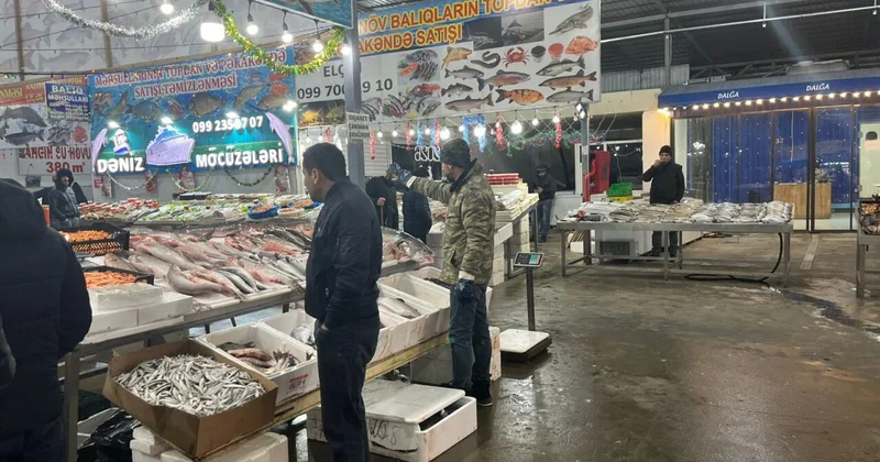 Farel bahalaşıb, digər növlər necədir? Balıq bazarından REPORTAJ FOTO