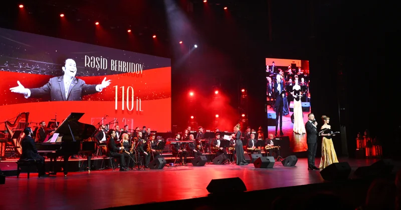 Heydər Əliyev Sarayında Rəşid Behbudovun 110 illiyinə həsr olunan yaradıcılıq gecəsi keçirilib