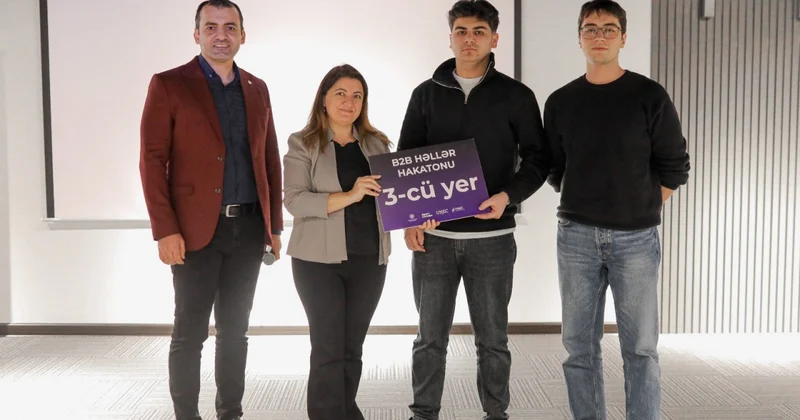 UNEC də innovasiya yarışı: “B2B həllər” və “Yaşıl Qarabağ” hakatonları keçirildi