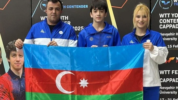 Азербайджанские теннисисты завершили турнир WTT Youth Contender с тремя медалями