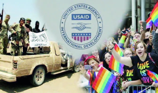 USAID terroru və LGBT ni dəstəkləyib