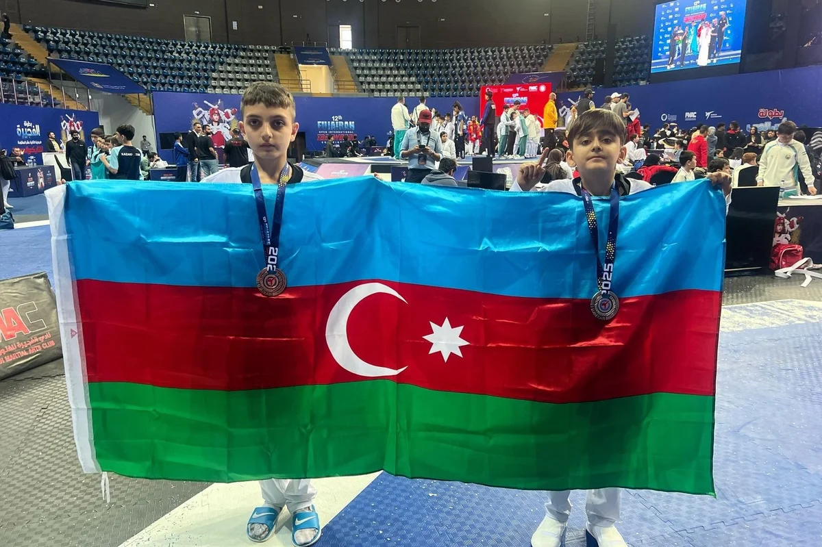 Taekvondoçularımızdan “Fujairah Open”də daha 2 medal