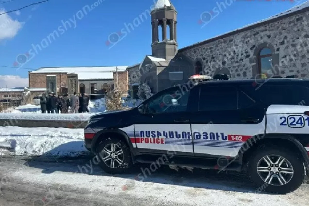 Взрыв в армянской церкви