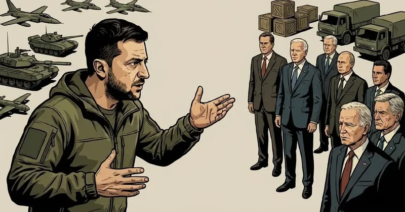 Zelenskidən Qərbə çağırış