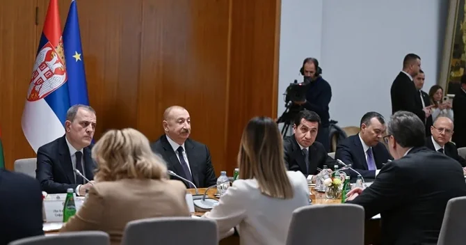 İlham Əliyev: Azərbaycanla Serbiya iqtisadiyyat və sənaye sahəsində mühüm layihələr həyata keçirir