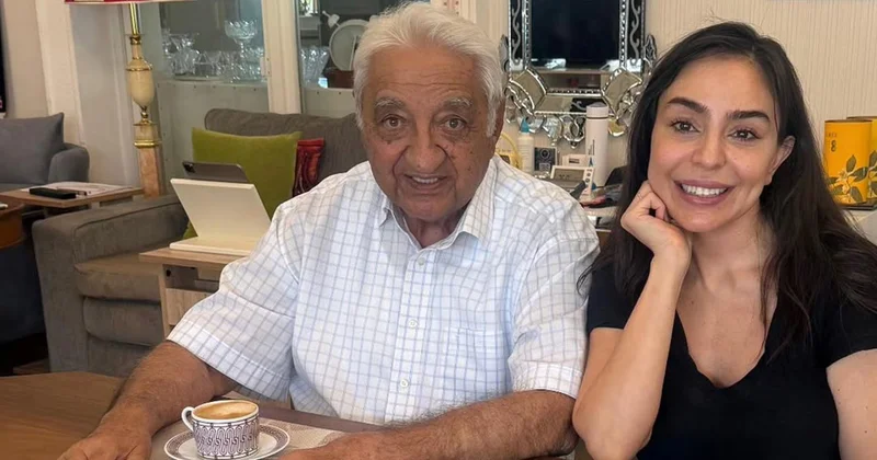 Leyla Əliyevadan babasına ad günü təbriki Foto