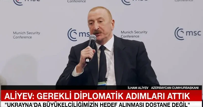 Haber Global подготовил видеорепортаж об участии Ильхама Алиева в панельных дискуссиях в Мюнхене