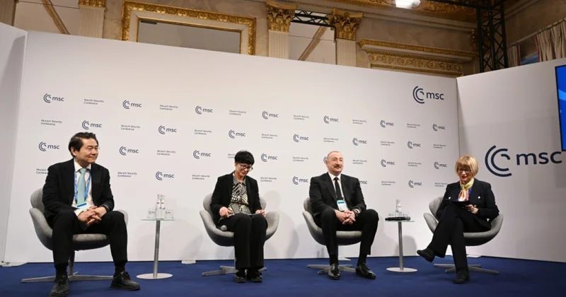 Президент Азербайджана поделился в своих аккаунтах в соцсетях публикацией о визите в Германию ВИДЕО