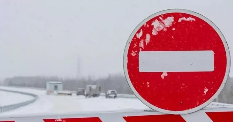 В Казахстане ограничено движение на двух участках республиканских трасс: ПРИЧИНА