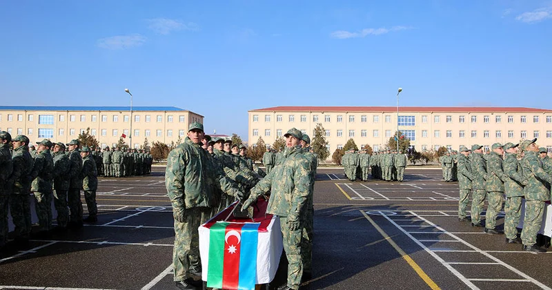 Gənc əsgərlərin andiçmə mərasimləri keçirildi