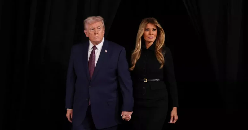 Дональда Трампа и его супругу сочли не слишком счастливыми на валентинке