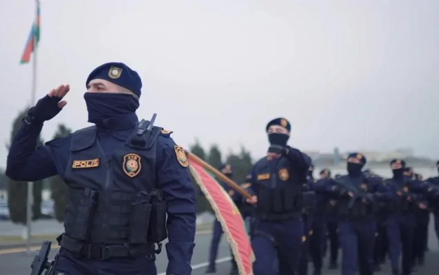 Çevik Polis Alayında xidmət etmək istəyənlərin nəzərinə! Video