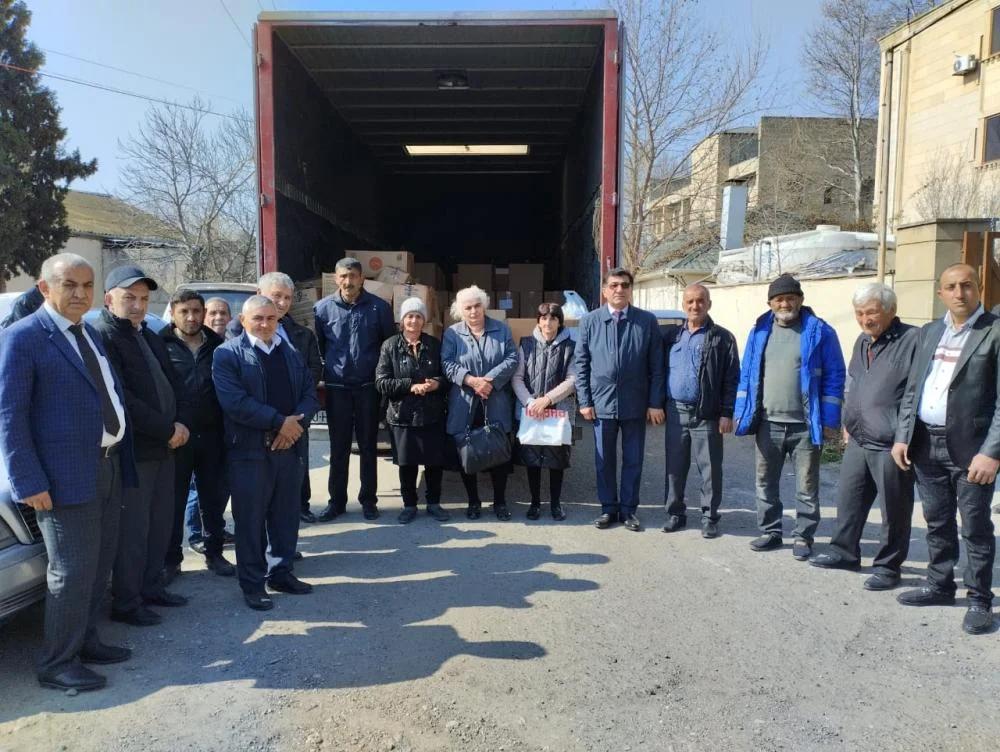 Ağalar Vəliyev Novruz bayramı münasibətilə şəhid, qazi ailələrinə, ağsaqqalara bayram sovqatları göndərib