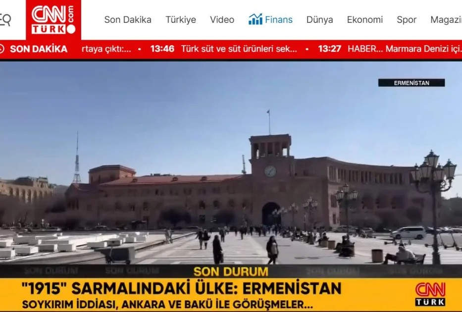 CNN Türk: Blokadada olan Ermənistan əhalisinin sayı azalan və...