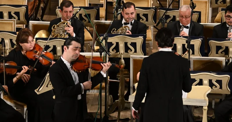Üzeyir Hacıbəyli adına Azərbaycan Dövlət Simfonik Orkestrinin konsert proqramı təqdim olundu FOTO