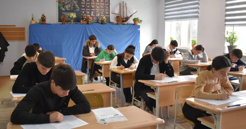 Zaqatala, Qax və Balakəndə buraxılış imtahanları 10 mərkəzdə aparılıb