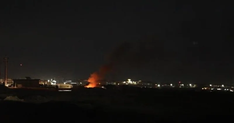 Атака дрона на американскую базу Виктория видео
