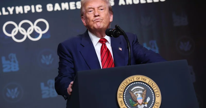 Трампа могут не пустить на Олимпиаду в Лос Анджелесе