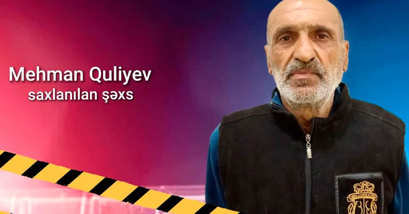 7 evdən oğurluq etdi Saxlanıldı
