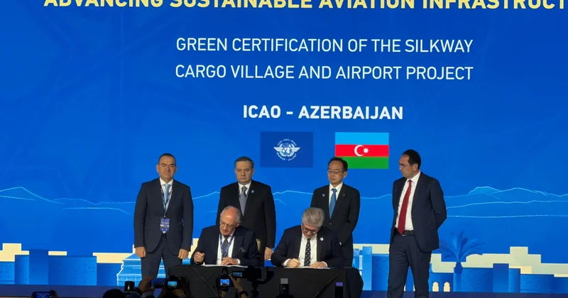 ИКАО окажет поддержку в экологической сертификации аэропорта Алят и Silk Way Cargo Village Итоги симпозиума в Марокко