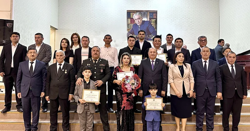 Beyləqanda Səməd Vurğunun 120 illik yubileyi qeyd olundu Fotolar