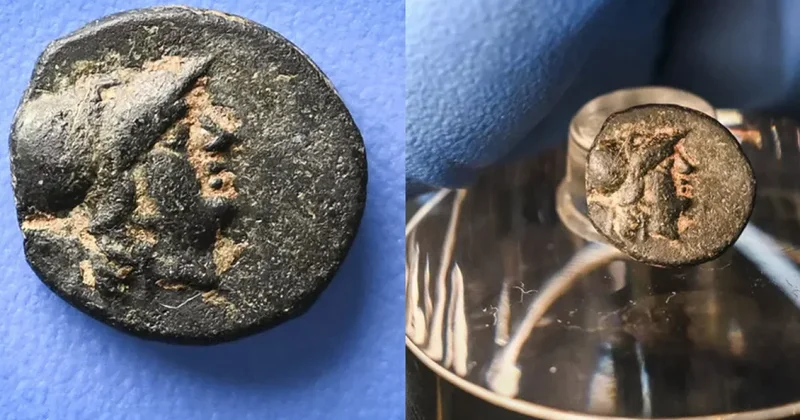 Немецкий школьник нашел монету возрастом 2300 лет