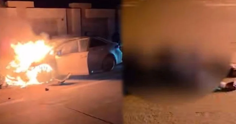 Bakıda dəhşətli qəza törədən Toyota nın sürücüsü görün kimin nəvəsi İMİŞ