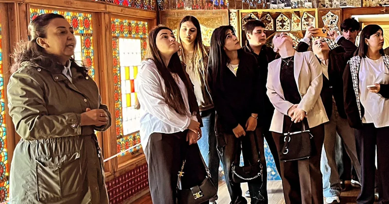 Şəkinin tarixi memarlıq abidələrinə ekskursiya