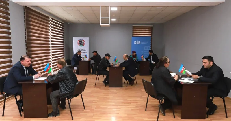 Balakən sakinlərinə səyyar hüquqi yardım göstərilib
