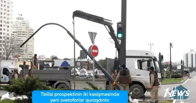 Пересечение улицы улица Гасана Алиева с Тбилисским проспектом впервые будет регулироваться светофорами ВИДЕО