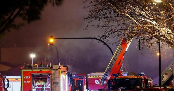 İspaniyada kimyəvi zavodda yanğın