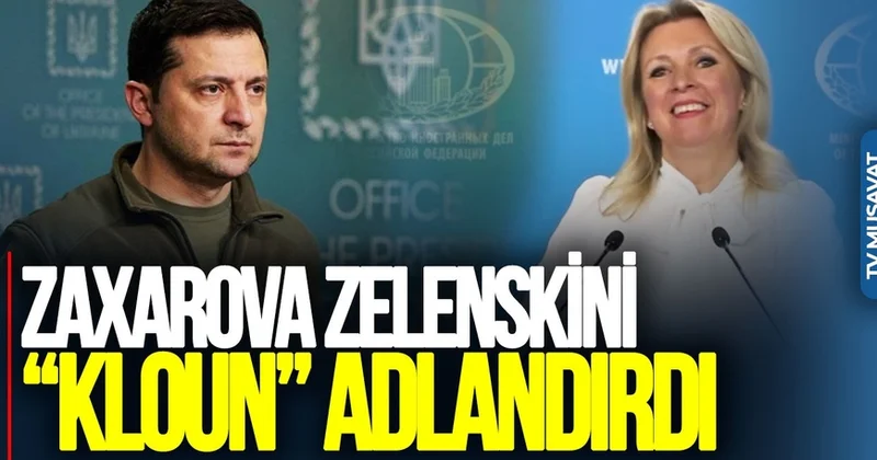 İstanbul danışıqları öncəsi qarşılıqlı təhqirlər: Zaxarova Zelenskini “kloun” adlandırdı