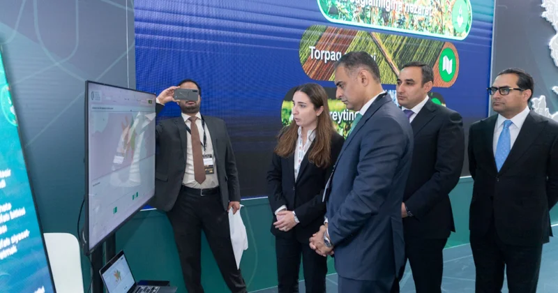 Pakistanın dövlət naziri Kayani “Caspian Agro 2025” sərgisini ziyarət edib