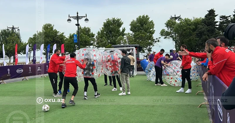 Bakıda minifutbol üzrə dünya çempinatı ilə əlaqədar Fan Zona təşkil olunub
