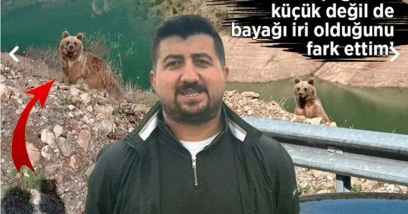 Ayı ilə selfi macərası: Həvəskar çəkiliş az qala faciə ilə bitirdi