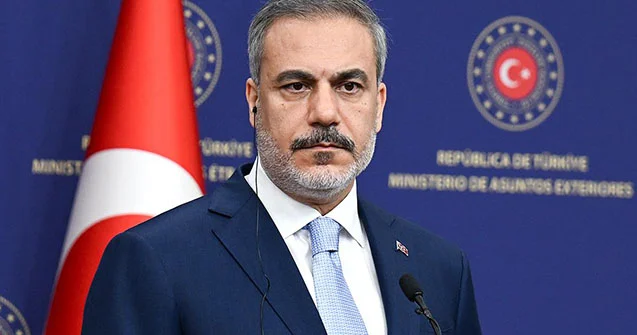 Hakan Fidanla Rusiya nümayəndə heyəti arasında görüş keçirilir